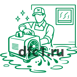 Сушка и уборка после потопа в Волгограде